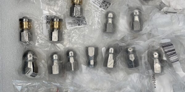 ของล็อตใหม่ที่เข้ามา ทั้ง หัวฉีดแกนฟิกซ์ และ หัวฉีดโรตารี่ New Arrival Rigit Jet Spray Nozzles & Rotating pipe cleaning nozzles For High Pressure Cleaners.