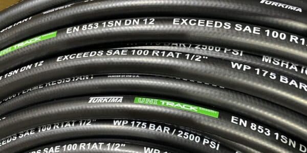 สายไฮดรอลิค TURKIMA UniTrack Smooth Cover 1SN 2SN ใหม่ล่าสุด!